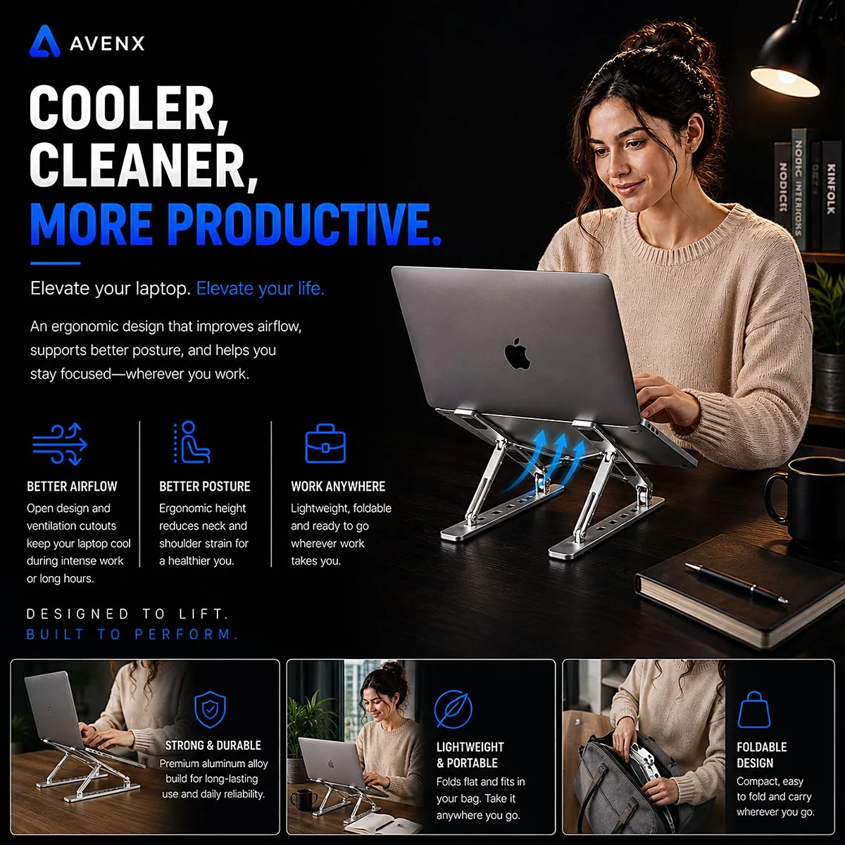 Airflow and posture benefits