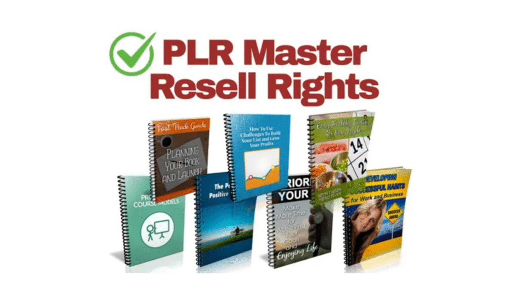 The Ultimate Master Resell Rights PLR Collection oto's
