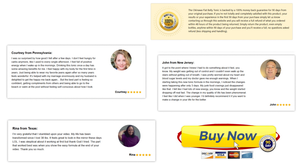 Okinawa Flat Belly Tonic