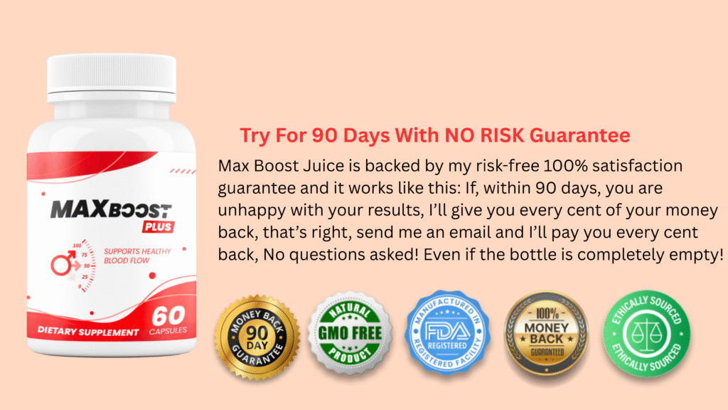 Max Boost supplement