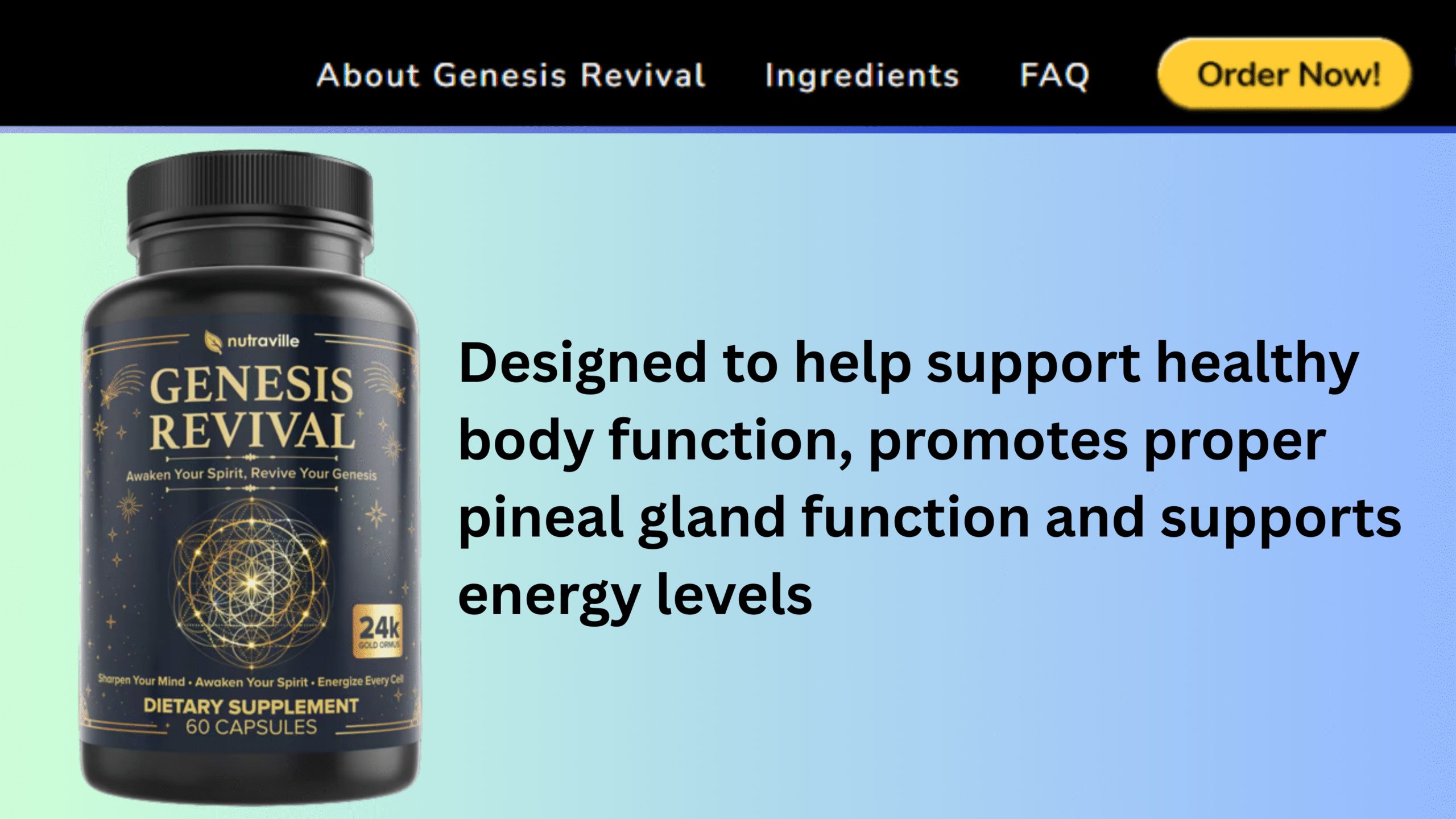 Natural energy-boosting supplement