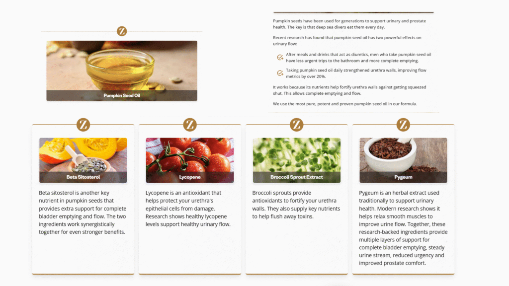 Urinary Flow Support for Men