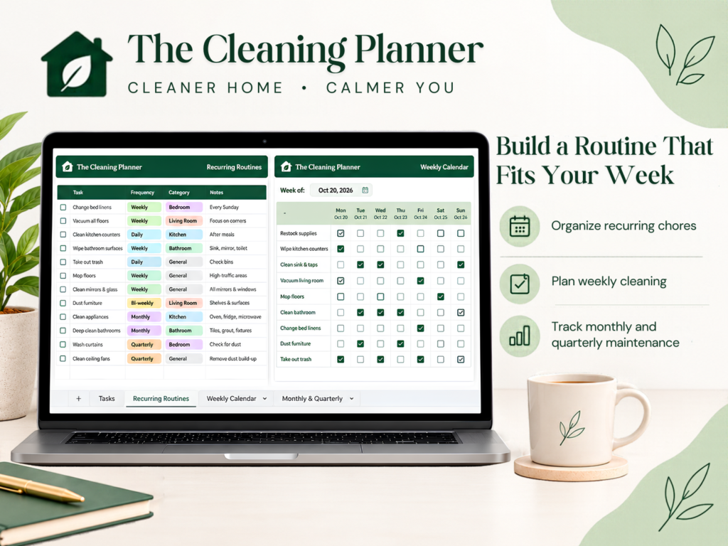 The Cleaning Planner